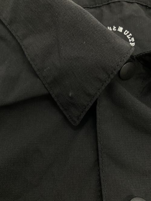 山と道（ヤマトミチ）山と道 (ヤマトミチ) UL BIG Pocket Shirt ブラック サイズ:Mの古着・服飾アイテム