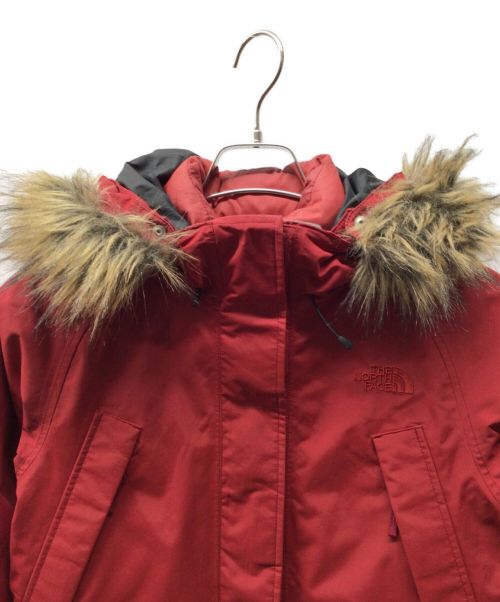 THE NORTH FACE（ザ ノース フェイス）THE NORTH FACE (ザ ノース フェイス) ダウンジャケット レッド サイズ:Sの古着・服飾アイテム