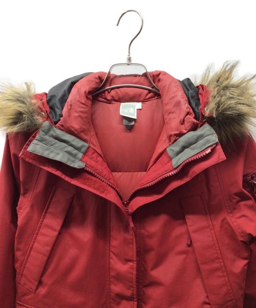 THE NORTH FACE（ザ ノース フェイス）THE NORTH FACE (ザ ノース フェイス) ダウンジャケット レッド サイズ:Sの古着・服飾アイテム