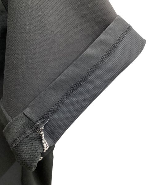 and wander（アンドワンダー）and wander (アンドワンダー) hybrid base layer short sleeve T（トレッキングウェア) ブラック サイズ:XXLの古着・服飾アイテム