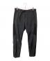 and wander（アンドワンダー）の古着「fleece base pants(トレッキングボトム)」｜ブラック