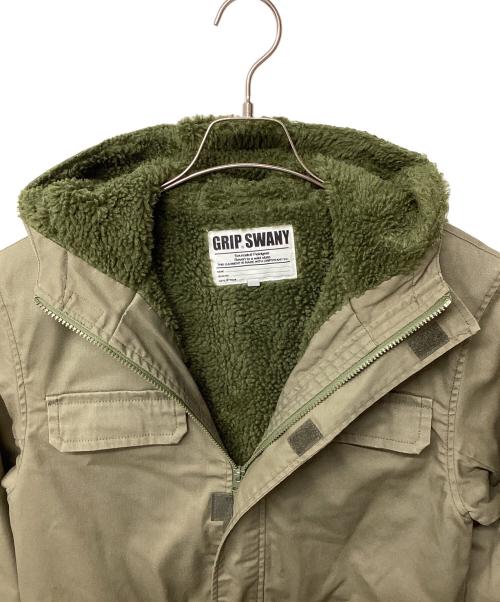 GRIP SWANY（グリップスワニー）GRIP SWANY (グリップスワニー) 裏起毛ジャケット オリーブ サイズ:Sの古着・服飾アイテム