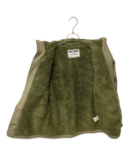 GRIP SWANY（グリップスワニー）GRIP SWANY (グリップスワニー) 裏起毛ジャケット オリーブ サイズ:Sの古着・服飾アイテム