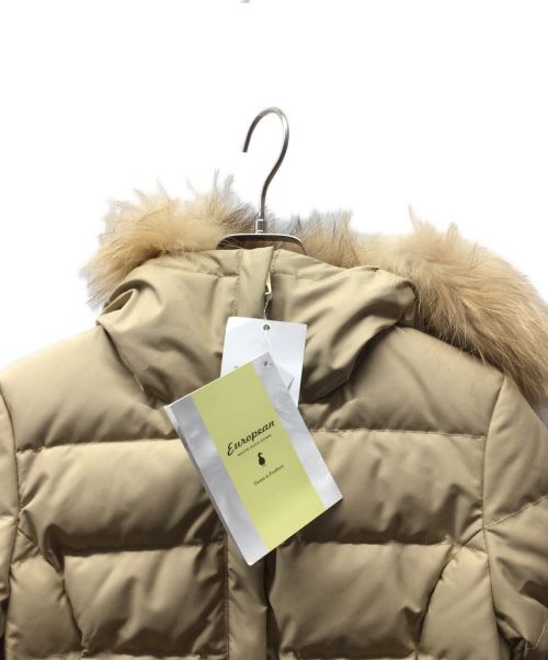 NANGA（ナンガ）NANGA (ナンガ) Aラインキルティングコート カーキ サイズ:O 未使用品の古着・服飾アイテム