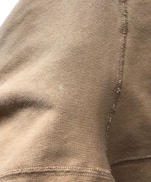 and wander（アンドワンダー）and wander (アンドワンダー) sweat pullover　 ブラウン サイズ:Sの古着・服飾アイテム
