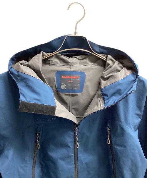 MAMMUT（マムート）MAMMUT (マムート) CLIMATE Rain -Suits（トレッキングウェア/レインウェア) ネイビー サイズ:Mの古着・服飾アイテム