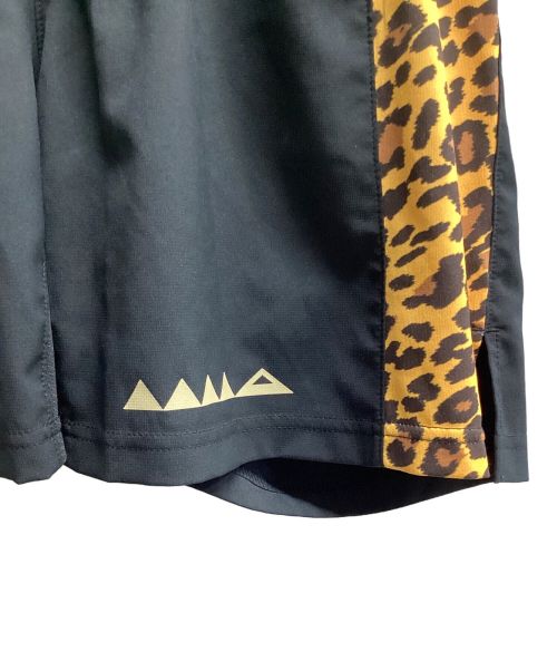 MIOUNTAIN MARTIAL ARTS（マウンテンマーシャルアーツ）MIOUNTAIN MARTIAL ARTS (マウンテンマーシャルアーツ) MMAサイドグラフィックランショーツ（トレッキングボトム) ブラックxオレンジ サイズ:Sの古着・服飾アイテム
