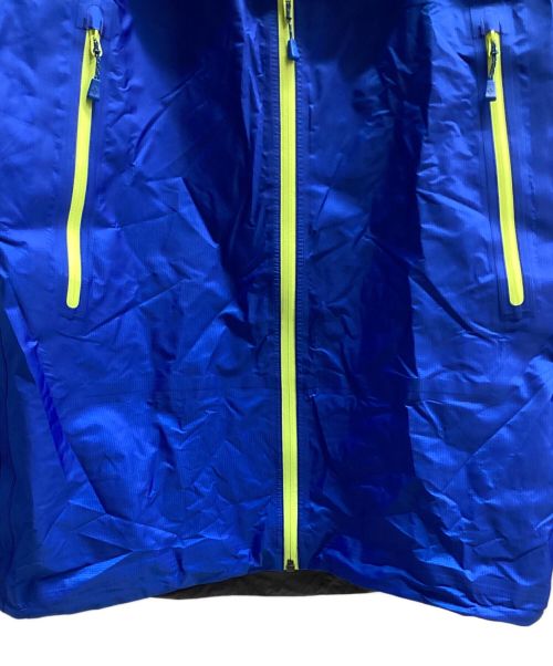 mont-bell（モンベル）mont-bell (モンベル) ストームクルーザージャケット(レインウェア) ブルー サイズ:Lの古着・服飾アイテム