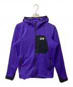 MOUNTAIN HARD WEARマウンテンハードウェア）の古着「パワーグリッドFZ フーディト(レッキングウェア)」｜インディゴ