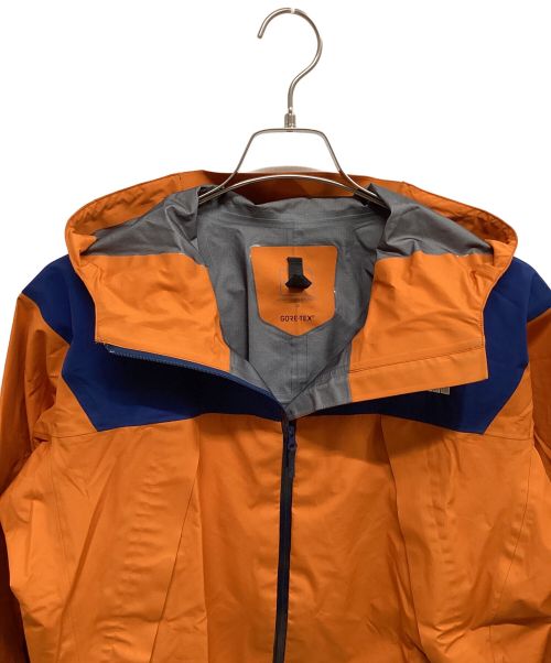 THE NORTH FACE（ザ ノース フェイス）THE NORTH FACE (ザ ノース フェイス) クライムライトジャケット（トレッキングウェア/レインウェア) オレンジ×ブルー サイズ:Mの古着・服飾アイテム