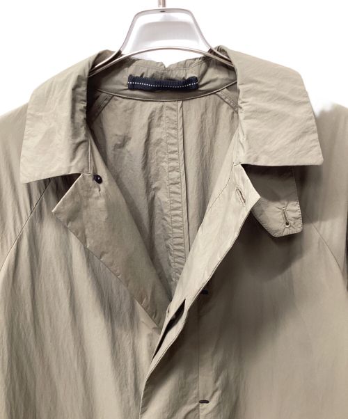 and wander（アンドワンダー）and wander (アンドワンダー) water repellent light coat オリーブ サイズ:Mの古着・服飾アイテム