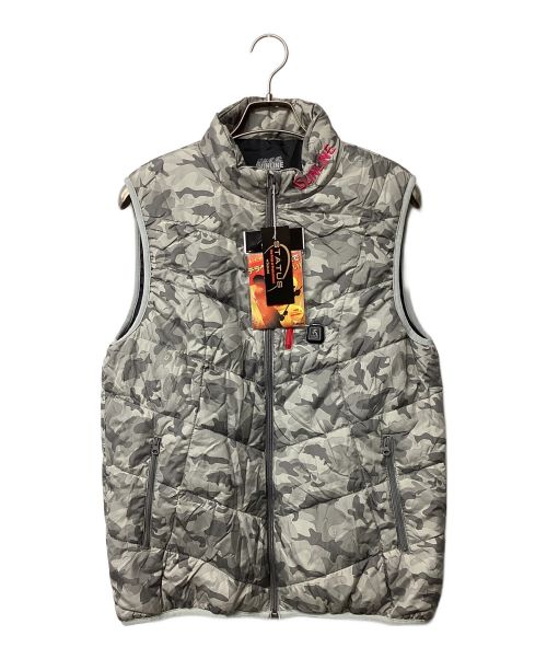 SLINLINE（スリムライン）SLINLINE (スリムライン) ヒーターベスト 迷彩 サイズ:LL 未使用品の古着・服飾アイテム