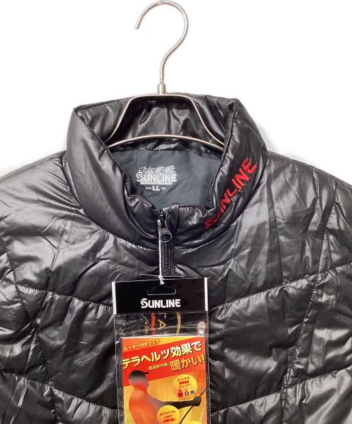 SLINLINE（スリムライン）SLINLINE (スリムライン) ヒーターベスト ブラック サイズ:LL 未使用品の古着・服飾アイテム