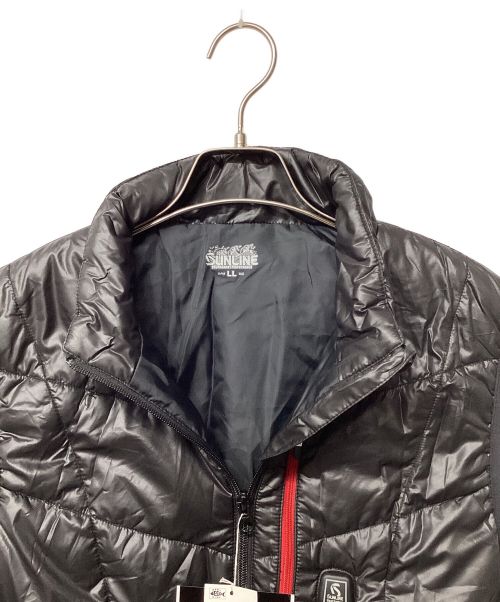 SLINLINE（スリムライン）SLINLINE (スリムライン) ヒーターベスト ブラック サイズ:LL 未使用品の古着・服飾アイテム