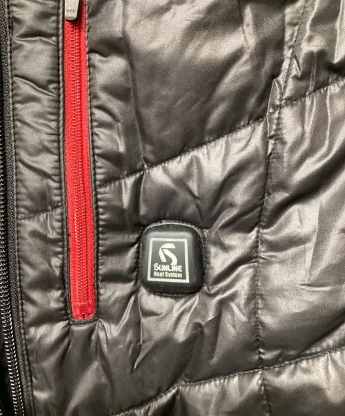 SLINLINE（スリムライン）SLINLINE (スリムライン) ヒーターベスト ブラック サイズ:LL 未使用品の古着・服飾アイテム