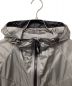and wander (アンドワンダー) sheer loose fitting rain jacket（トレッキングウェア) グレー サイズ:M：40000円