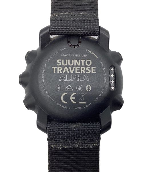 SUUNTO（スント）SUUNTO (スント) TRAVERSE ALPHA STEALTHの古着・服飾アイテム