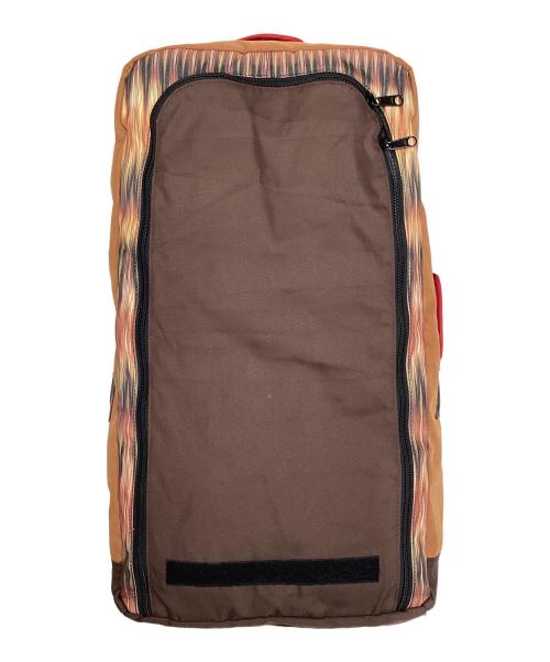 ALDIES（アールディーズ）ALDIES (アールディーズ) big pack ブラウン×グリーン×パープルの古着・服飾アイテム