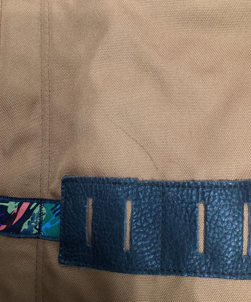 ALDIES（アールディーズ）ALDIES (アールディーズ) big pack ブラウン×グリーン×パープルの古着・服飾アイテム