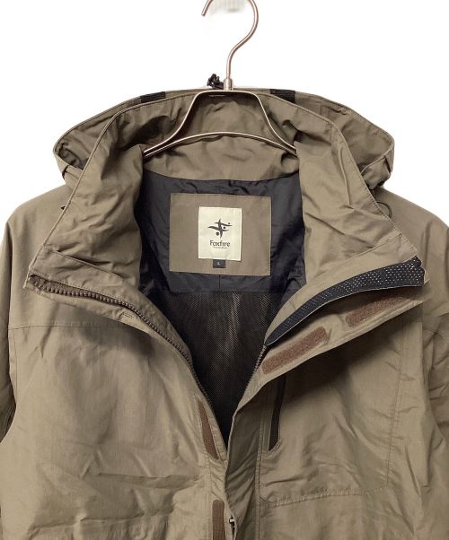 FOX FIRE（フォックスファイヤー）FOX FIRE (フォックスファイヤー) ストームトレーサージャケット（トレッキングウェア) カーキ サイズ:Lの古着・服飾アイテム