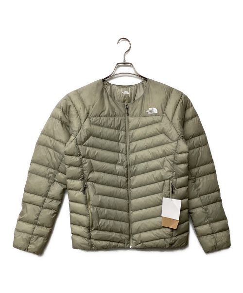 THE NORTH FACE（ザ ノース フェイス）THE NORTH FACE (ザ ノース フェイス) サンダーラウンドネックジャケット ベージュ サイズ:Lの古着・服飾アイテム