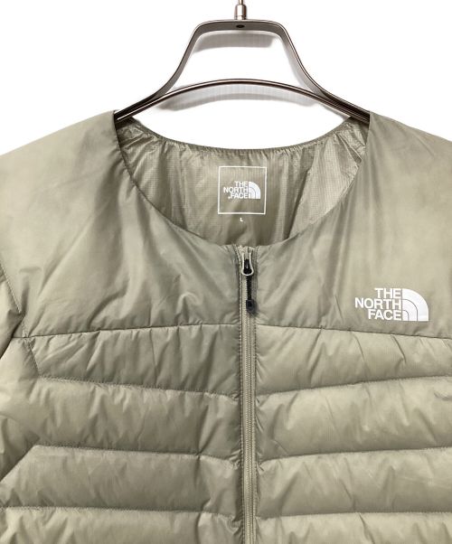 THE NORTH FACE（ザ ノース フェイス）THE NORTH FACE (ザ ノース フェイス) サンダーラウンドネックジャケット ベージュ サイズ:Lの古着・服飾アイテム