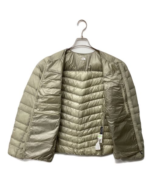 THE NORTH FACE（ザ ノース フェイス）THE NORTH FACE (ザ ノース フェイス) サンダーラウンドネックジャケット ベージュ サイズ:Lの古着・服飾アイテム