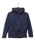 MAMMUTマムート）の古着「Convey Tour HS Hooded Jacket（トレッキングウェア)」｜ネイビー