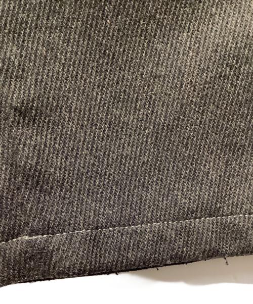 and wander（アンドワンダー）and wander (アンドワンダー) リウールツイードワイドパンツ オリーブ サイズ:Lの古着・服飾アイテム