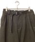 and wander (アンドワンダー) リウールツイードワイドパンツ オリーブ サイズ:L：9000円