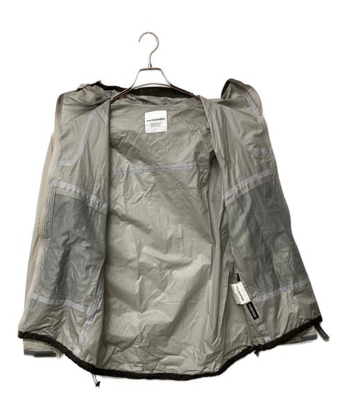 and wander（アンドワンダー）and wander (アンドワンダー) 3L UL rain jacket（トレッキングウェア/レインウェア) グレー サイズ:XLの古着・服飾アイテム