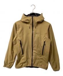 MILLET（ミレー）の古着「ティフォン50000ウォームストレッチジャケット（トレッキングウェア)」｜カーキ