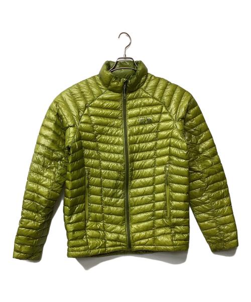 MOUNTAIN HARD WEAR（マウンテンハードウェア）MOUNTAIN HARD WEAR (マウンテンハードウェア) ゴーストウィスパラーダウンジャケット（トレッキングウェア) グリーン サイズ:不明の古着・服飾アイテム