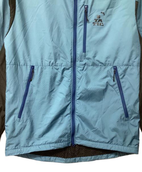 STATIC（スタティック）STATIC (スタティック) アドリフトフーディウィズシェル（トレッキングウェア) スカイブルー サイズ:Mの古着・服飾アイテム