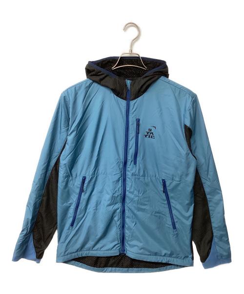 STATIC（スタティック）STATIC (スタティック) アドリフトフーディウィズシェル（トレッキングウェア) スカイブルー サイズ:Lの古着・服飾アイテム