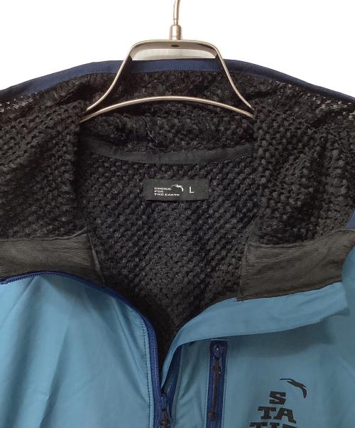 STATIC（スタティック）STATIC (スタティック) アドリフトフーディウィズシェル（トレッキングウェア) スカイブルー サイズ:Lの古着・服飾アイテム