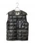 and wander（アンドワンダー）の古着「diamond stitch down vest」｜ブラック