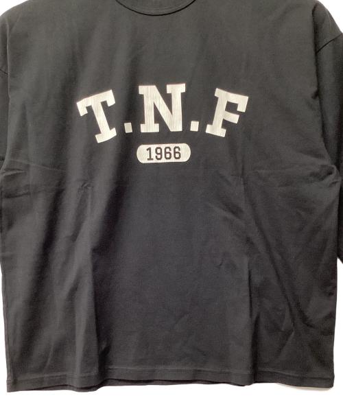THE NORTH FACE（ザ ノース フェイス）THE NORTH FACE (ザ ノース フェイス) 3/4 Sleeve TNF Logo TEE ブラック サイズ:L 未使用品の古着・服飾アイテム