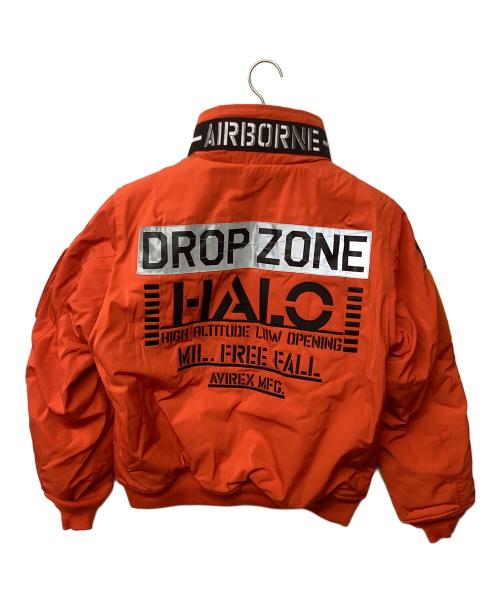 AVIREX（アヴィレックス）AVIREX (アヴィレックス) フライトジャケット オレンジ サイズ:L 未使用品の古着・服飾アイテム