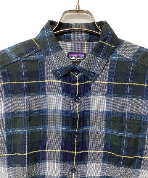 Patagonia（パタゴニア）Patagonia (パタゴニア) ロングスリーブブラフサイドシャツ ネイビー サイズ:S 未使用品の古着・服飾アイテム