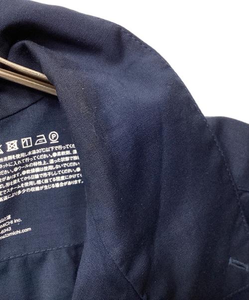 山と道（ヤマトミチ）山と道 (ヤマトミチ) Merino Short Sleeve Shirt（トレッキングウェア) ネイビー サイズ:Mの古着・服飾アイテム