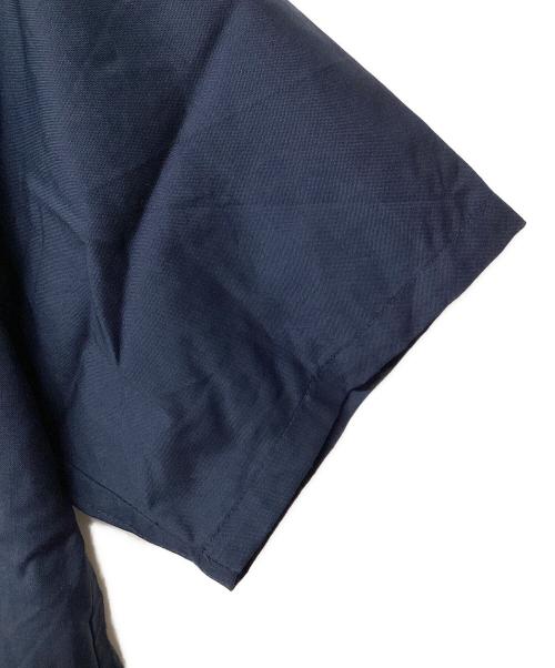 山と道（ヤマトミチ）山と道 (ヤマトミチ) Merino Short Sleeve Shirt（トレッキングウェア) ネイビー サイズ:Mの古着・服飾アイテム