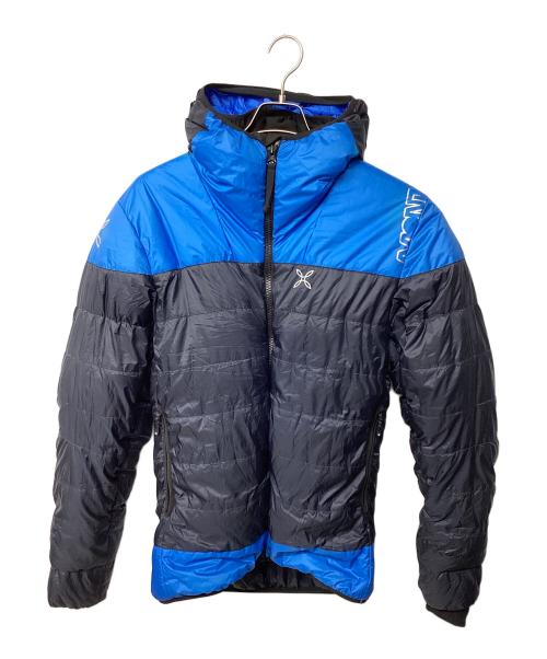 MONTURA（モンチュラ）MONTURA (モンチュラ) サミットデュベ（トレッキングウェア) ネイビー×スカイブルー サイズ:Mの古着・服飾アイテム