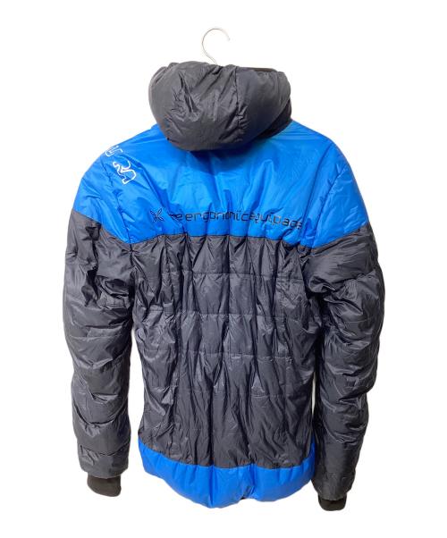 MONTURA（モンチュラ）MONTURA (モンチュラ) サミットデュベ（トレッキングウェア) ネイビー×スカイブルー サイズ:Mの古着・服飾アイテム