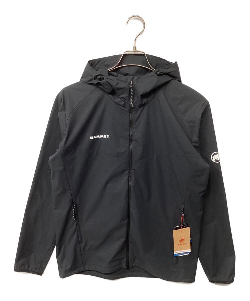 MAMMUT（マムート）MAMMUT (マムート) GRANITE SO Hooded Jacket AF（トレッキングウェア/ソフトシェル) ブラック サイズ:Mの古着・服飾アイテム