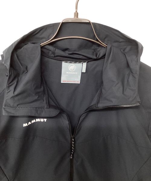 MAMMUT（マムート）MAMMUT (マムート) GRANITE SO Hooded Jacket AF（トレッキングウェア/ソフトシェル) ブラック サイズ:Mの古着・服飾アイテム