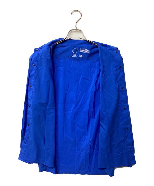 山と道（ヤマトミチ）山と道 (ヤマトミチ) UL Shirt(トレッキングウェア) ブルー サイズ:Lの古着・服飾アイテム
