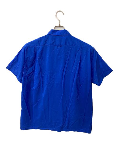 山と道（ヤマトミチ）山と道 (ヤマトミチ) UL Short Sleeve Shirt(トレッキングウェア) ブルー サイズ:Lの古着・服飾アイテム