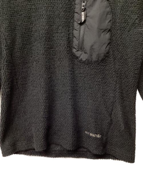 and wander（アンドワンダー）and wander (アンドワンダー) Alpha Direct Pullover(トレッキングウェア) ブラック サイズ:Sの古着・服飾アイテム