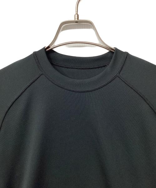 and wander（アンドワンダー）and wander (アンドワンダー) dry jersey raglan LS T(トレッキングウェア) ブラック サイズ:Mの古着・服飾アイテム